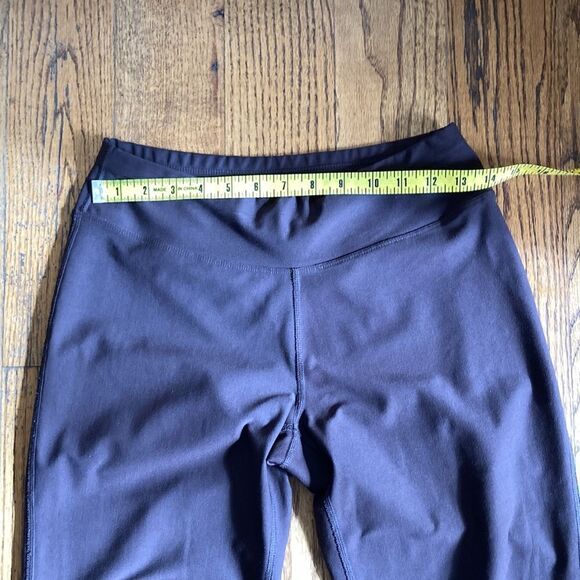 Lucy Tech Brown PullOn Running Workout Pants Size XS - Picture 6 of 10